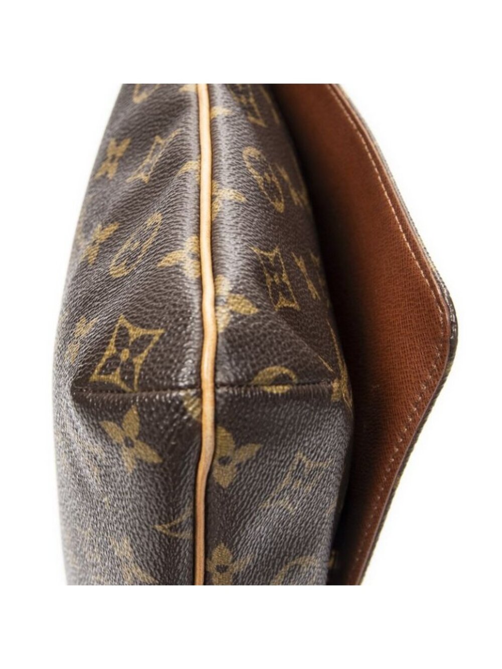 Louis Vuitton Musette Tango Brown Monogram Canvas Messenger Bag - Picture 7 of 10